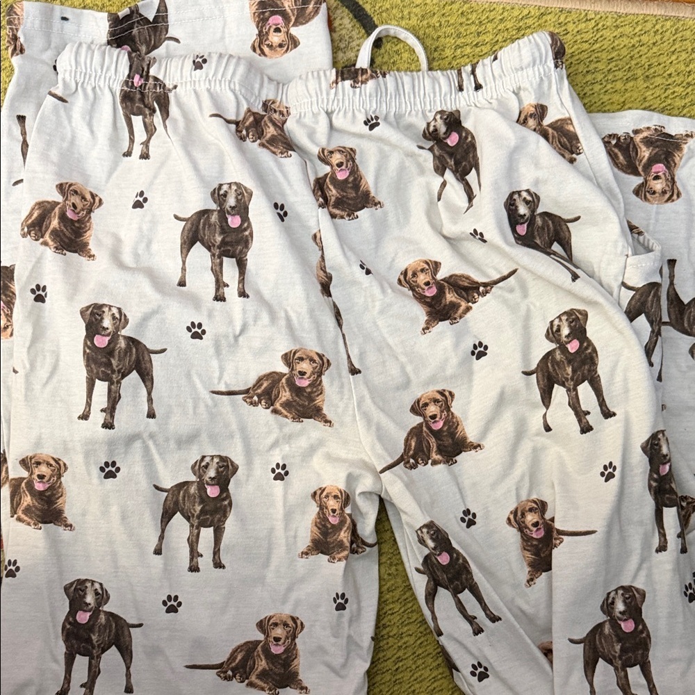 Comfies Dog Print Pajama Pants size M - Picture 5 of 5